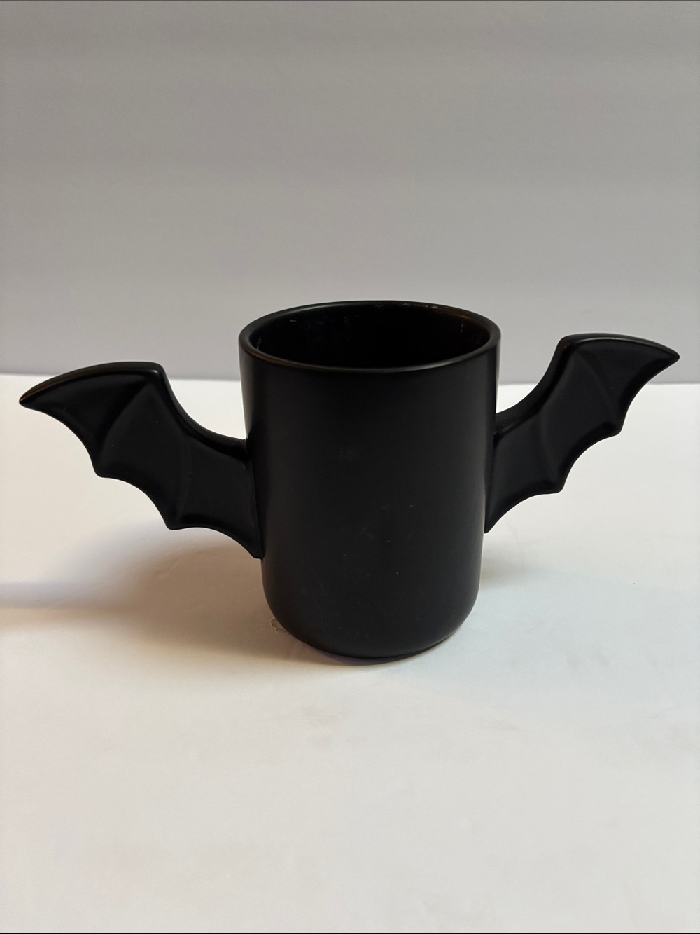 Black Bat Wing Ceramic Mug - Home Accents